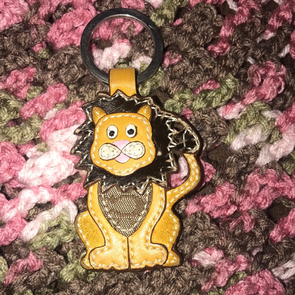 Authentic Coach Lion keyfob preloved - Picture 2 of 8